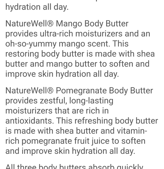 NatureWell Shea Body Butter 3 pk 🍒 - Picture 8 of 8